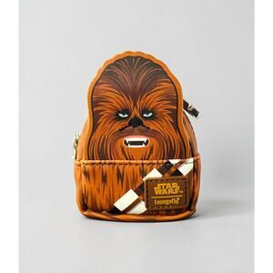 Loungefly Star Wars Chewbacca Mini Backpack Keychain Bag Charm NWT